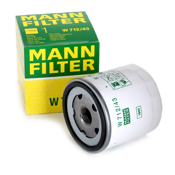FILTRO ACEITE MANN W 712/43