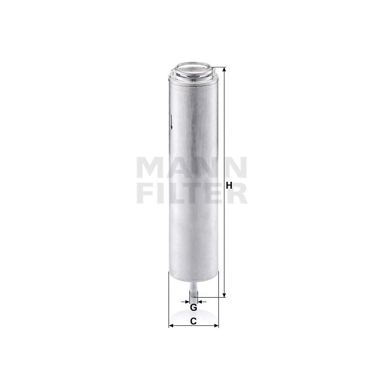 FILTRO COMBUSTIBLE MANN WK 5002 X