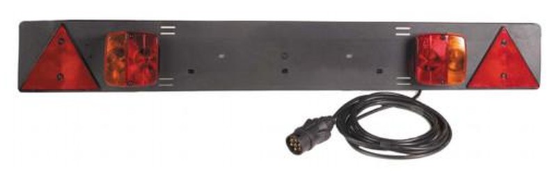 PLACA LUCES REMOLQUE 1500x140 7.5m