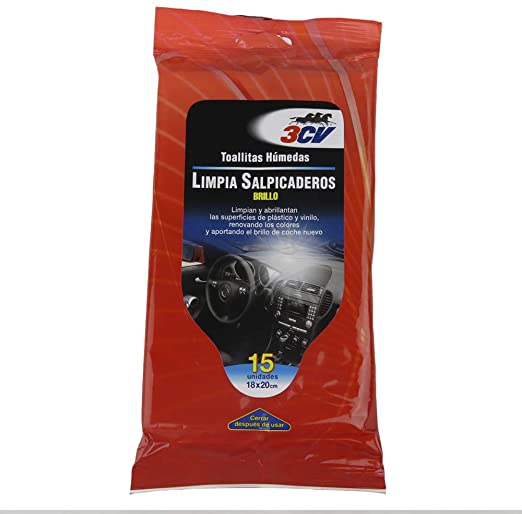 TOALLITA LIMPIA SALPICADERO BRILO3CV 15 UDS