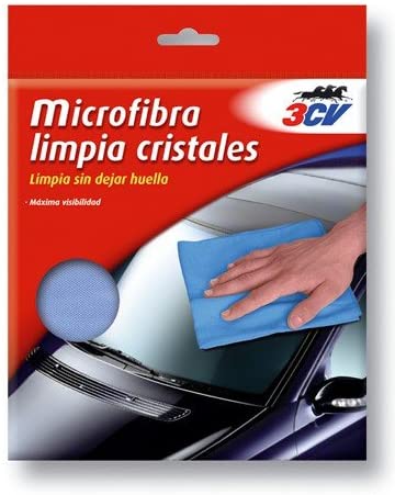 MICROFIBRA LIMPIACRISTALES 3CV