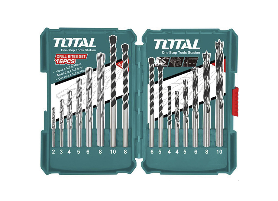 ESTUCHE 16 BROCAS TALADRO