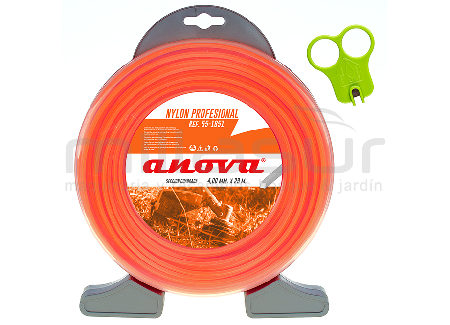 NYLON CUADRADO ANOVA DISPENSADOR 4mm x 29m