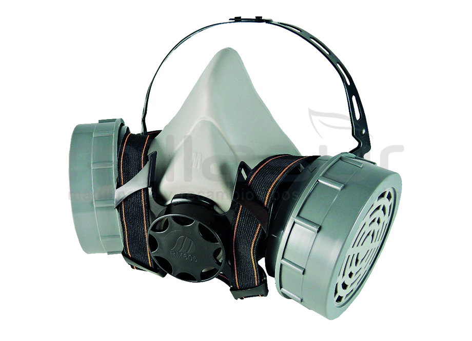 MÁSCARA PROTECCIÓN RESPIRATORIA DE DOBLE FILTRO