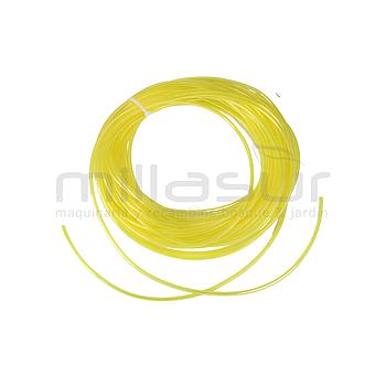 TUBO GASOLINA AMARILLO ECO (int. 2,4 - ext. 4,8) (METRO)