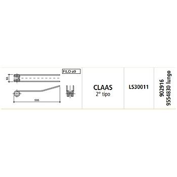 MUELLE RASTRILLO CLASS 2º TIPO (REF. LS30011)