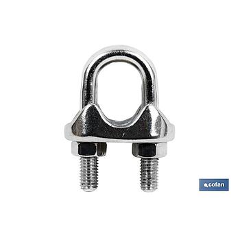 SUJETACABLES DIN-741 INOX A-2 M-3
