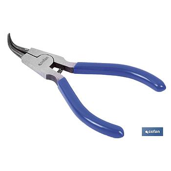 ALICATES CIRCLIP EXTERIOR CURVO MEDIDA 125 MM