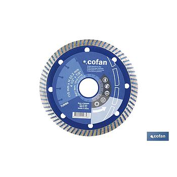 DISCO DIAMANTE TURBO BASICO 230 mm.