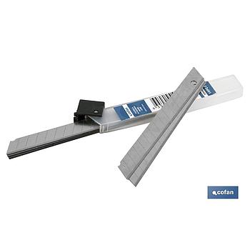 RECAMBIO 10 UDS. CUTTER METÁLICO (9mm)