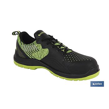 ZAPATO SEGURIDAD DEPORTIVO COFAN S1P SRC MOD. SOLANA "NO METAL" T-45