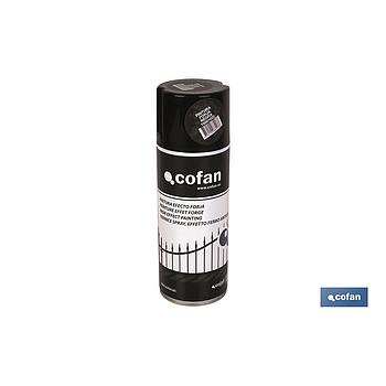 PINTURA EFECTO FORJA NEGRO 400 ML