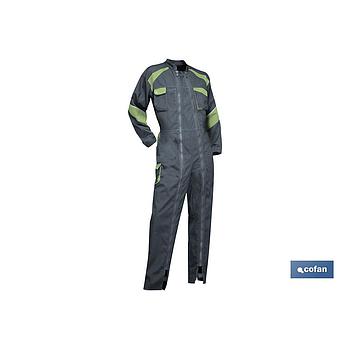 BUZO GRIS "ORGE" CON 2 CREMALLERAS PARA MUJER T-S