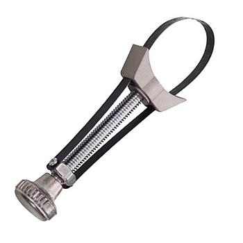 LLAVE FILTRO ACEITE CON CORREA METALICA Ø 80 A 120 MM.