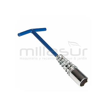 LLAVE DE BUJIAS 4T - 16 MM EN T