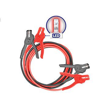 PINZAS BATERIA 600AMP CON INDICADOR LED - 3M - EMTOP