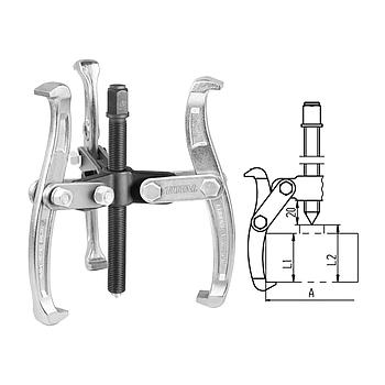 EXTRACTOR 3" DE 3 GARRAS Cr-V 3000KG - TOTAL TOOLS