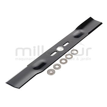 CUCHILLA UNIVERSAL 400MM PLANA CON ARANDELAS REDUCTORAS