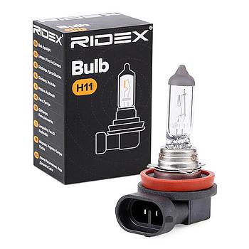 RIDEX LÁMPARA Halógena  H11 12V 55W PGJ19-2 3200K REF.106B0005