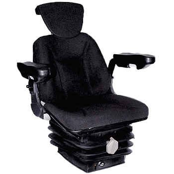 ASIENTO RM62 200M TELA NEGRA SUSPENSION MECANICA REF. RM62