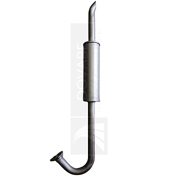 SILENCIOSO EBRO VERTICAL PINTADO NEGRO (AMARRE 3 TORNILLOS) REF. ST165