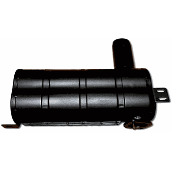 SILENCIOSO JOHN DEERE (PINTADO NEGRO) REF. ST-117