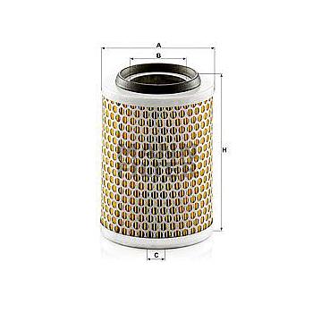 FILTRO AIRE MANN C 1392