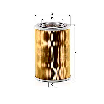 FILTRO AIRE MANN C 15 124/1