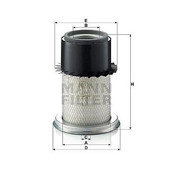 FILTRO AIRE MANN C 16 150