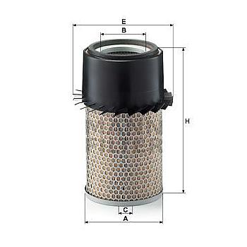 FILTRO AIRE MANN C 16 210