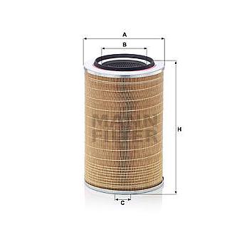 FILTRO AIRE MANN C 24 508/1