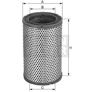 FILTRO AIRE MANN C 24 752