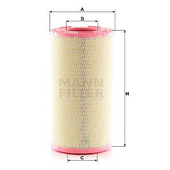 FILTRO AIRE MANN C 28 028
