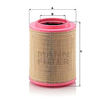 FILTRO AIRE MANN C 33 1460/1
