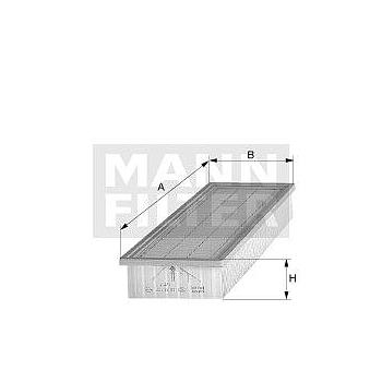 FILTRO AIRE MANN C 55 102