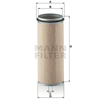 FILTRO AIRE COMPLEMENTARIO MANN CF 1610