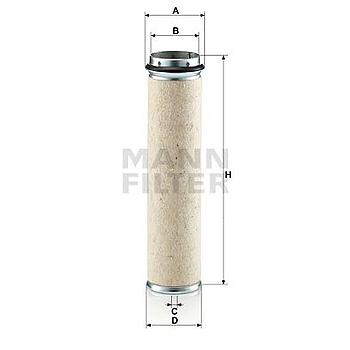 FILTRO AIRE COMPLEMENTARIO MANN CF 800