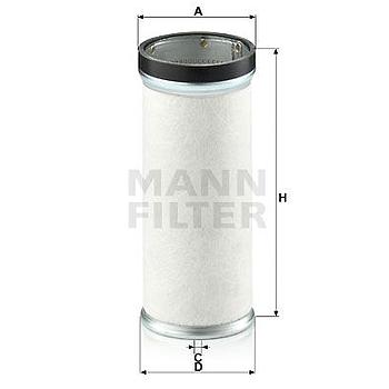 FILTRO AIRE COMPLEMENTARIO MANN CF 821