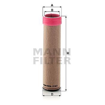 FILTRO AIRE COMPLEMENTARIO MANN CF 850/2