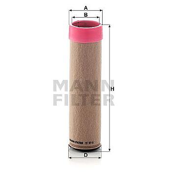 FILTRO AIRE COMPLEMENTARIO MANN CF 97/2