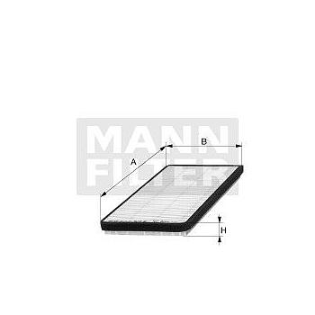 FILTRO HABITÁCULO MANN CU 2136