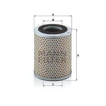 FILTRO ACEITE MANN H 1263/1