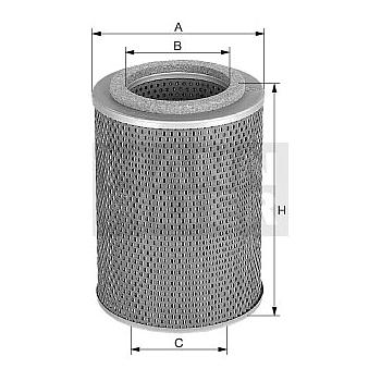 FILTRO ACEITE MANN H 1496