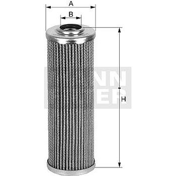 FILTRO ACEITE/SISTEMA HIDRAULICO MANN HD 612/2 X