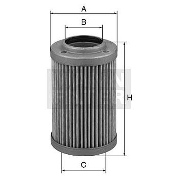 FILTRO ACEITE/SISTEMA HIDRAULICO MANN HD 825/4
