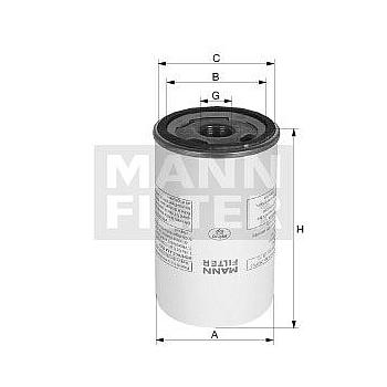 FILTRO AIRE COMPRIMIDO MANN LB 962/8