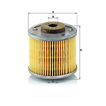 FILTRO COMBUSTIBLE MANN P 715