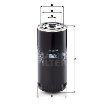 FILTRO ACEITE ACEITE MANN W 962/14
