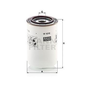 FILTRO ACEITE ACEITE/SISTEMA HIDRÁULICO MANN WD 10 013