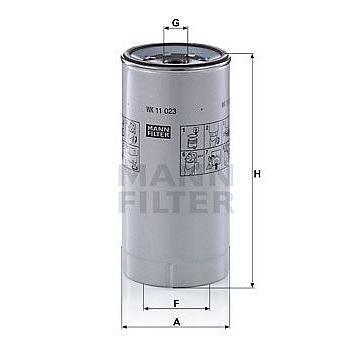 FILTRO COMBUSTIBLE MANN WK 11 023 Z
